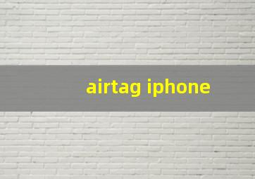 airtag iphone